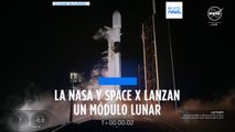 La Nasa y Space X lanzan el módulo lunar Odiseo