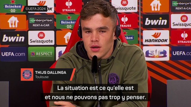 Dallinga : Continuer comme nous l'avons fait en Europe