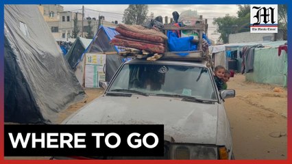 Gazan families trapped in Rafah as Israel prepares for incursion