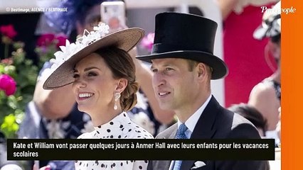 MAISON DE STARS Kate Middleton et sa tribu de retour à Anmer Hall, un luxueux manoir au coeur de 8000 hectares
