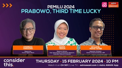 Pemilu 2024 (Part 2) — Indonesia Votes In ‘Continuity’ Candidates