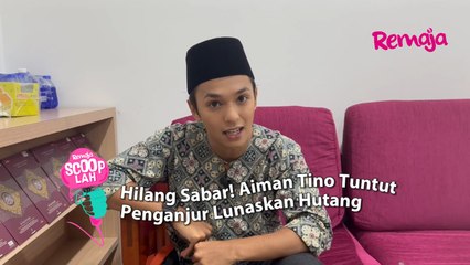 "Macam Aku Pulak Yang BERHUTANG- Aiman Tino Hilang Sabar, Tuntut Penganjur Lunaskan Hutang
