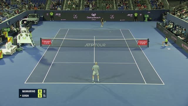 Delray Beach - Adrian Mannarino éliminé d’entrée