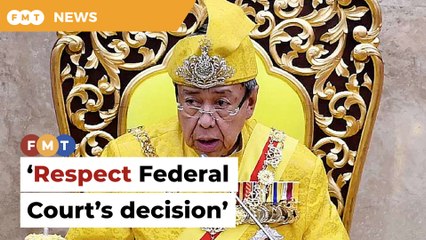 Respect apex court’s shariah enactment decision, says Selangor sultan