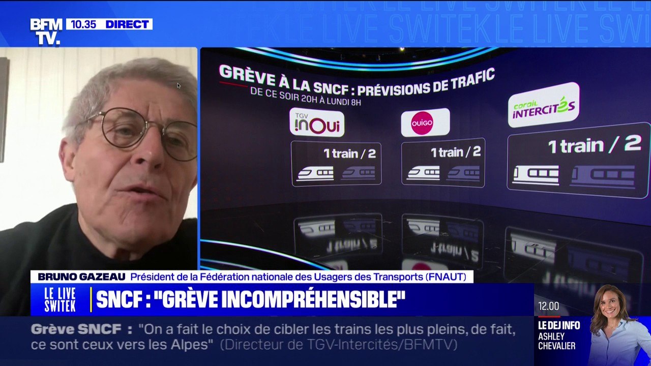 Bruno Gazeau (président de la FNAUT): "Il y a 52 week-ends par an, on n'est pas obligé de choisir les trois ou quatre grands week-ends de départ"