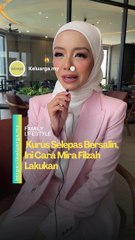 Cara Mira dapatkan semula berat ideal selepas bersalin..  #keluarga #mirafilzah