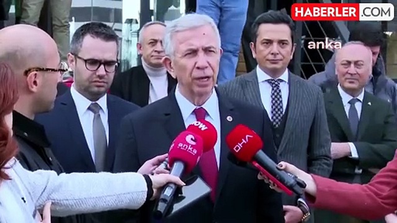 Mansur Yavaş: Rakibim projelerimi taklit ediyor