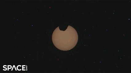 Rover da NASA assistiu a eclipse a partir de Marte. Veja o vídeo