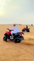 Quad bike ATV in desert safari Dubai, Dubai tour