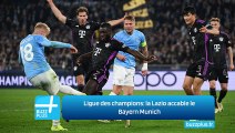 Ligue des champions: la Lazio accable le Bayern Munich