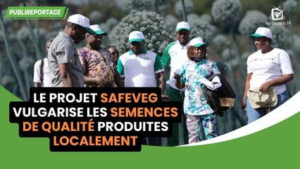 Publireportage : Le projet SafeVeg vulgarise les semences de qualité produites localement