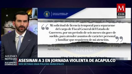 Sandra Valdovinos, Fiscal de Guerrero, pide licencia en medio de incertidumbre