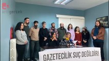 DİSK’ten İzmir’de gözaltına alınan gazeteciler için basın açıklaması | Haber: Ezgi YILDIZ