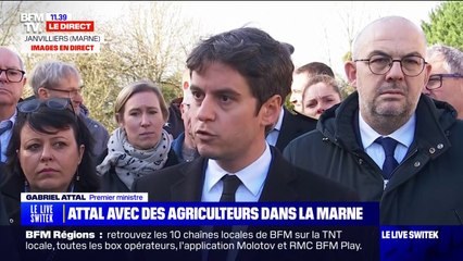 Gabriel Attal, sur la colère des agriculteurs: "Des mesures ont été prises (...)  mais on doit continuer à avancer"