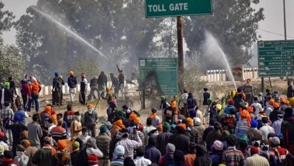 Farmers Protest: झड़प के बाद फिर से किसानों का मार्च शुरू, केंद्र के साथ कल 5 बजे तीसरे दौर की बैठक