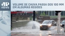 São Paulo têm pontos de alagamentos há mais de 20 horas
