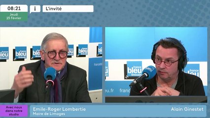 Emile-Roger Lombertie, maire de Limoges