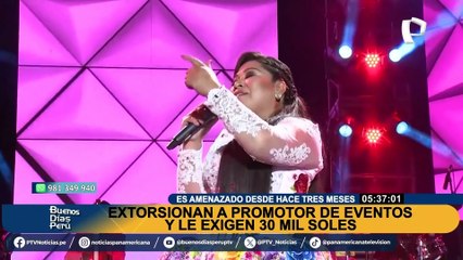 Promotor de eventos folclóricos denuncia ser víctima de extorsión