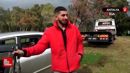 Antalya'da manzara keyfi 7 bin 500 TL’ye maloldu