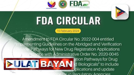 Proseso sa pagpaparehistro ng generic drugs, pinabilis ng FDA
