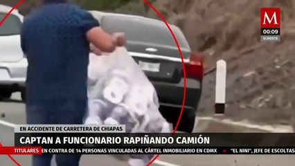 Funcionario público en Chiapas despedido por robo de papel higiénico en incidente captado en video