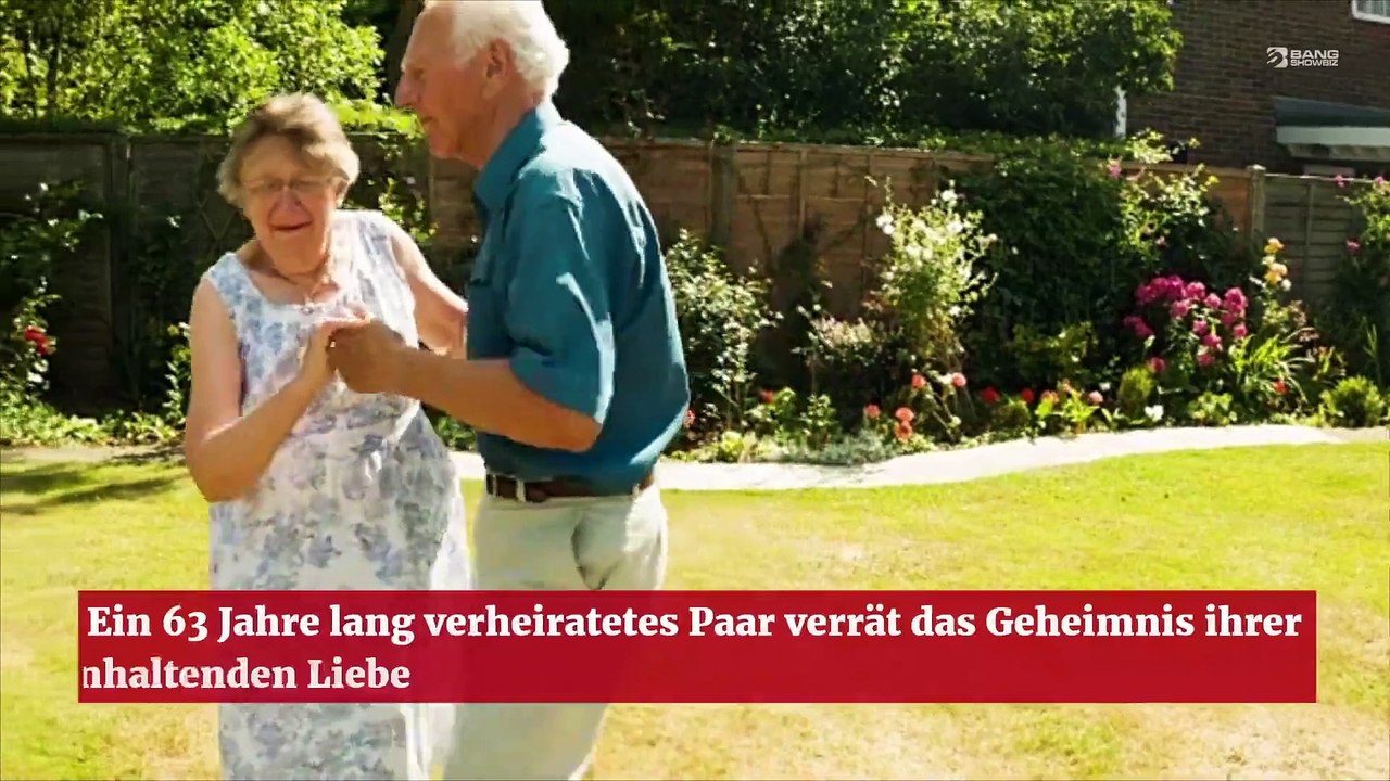 Ein 63 Jahre lang verheiratetes Paar verrät das Geheimnis ihrer anhaltenden Liebe