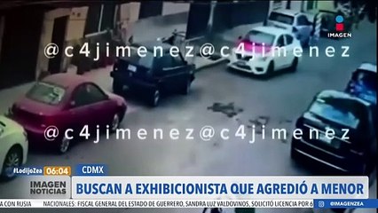 Buscan a exhibicionista que agredió a menor en la GAM, CDMX
