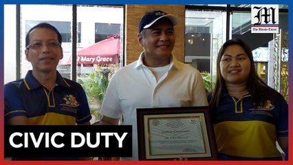 Actor John Arcilla leads tax campaign