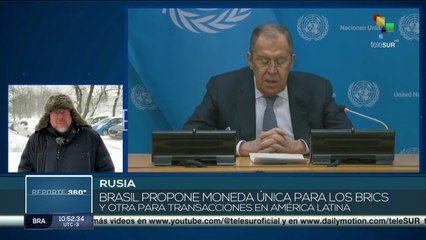 Brasil propone creación de una nueva moneda para los BRICS