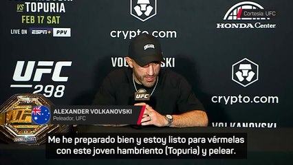 “If I ragdoll him, you shouldn’t be surprised” -Volkanovski