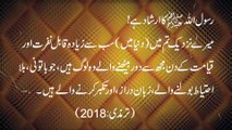 Meray Nazdeek Tum Mai Sab Say Ziada Qable Nafrat  Urdu Hadees  Hadees e Nabvi  Islamic Info Real