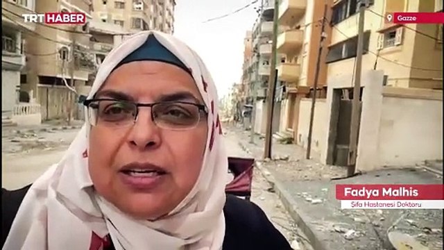 Şifa Hastanesi Doktoru Malhis, Gazze'deki durumu görüntüledi