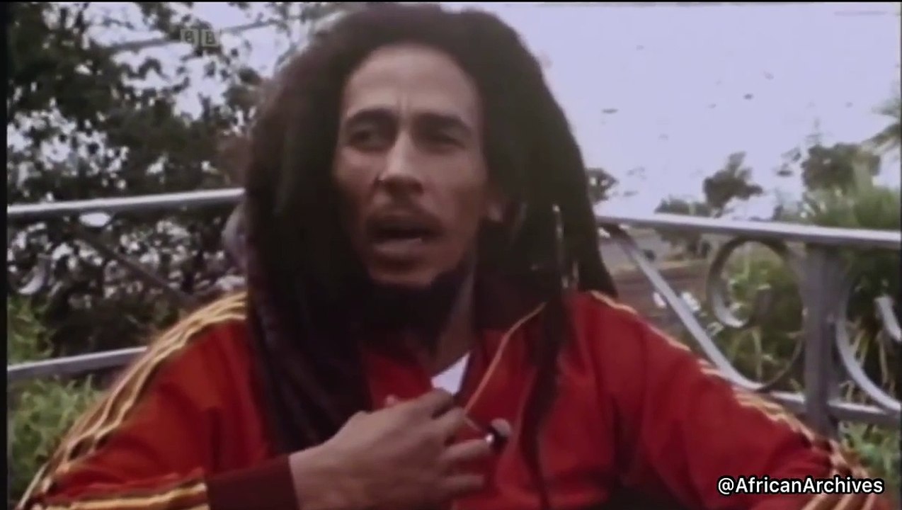 BOB MARLEY SPEAKING ABOUT MARIJUANA