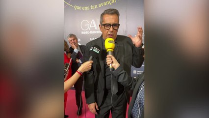Andreu Buenafuente en la alfombra roja de la gala conmemorativa por los 100 años de la Cadena SER