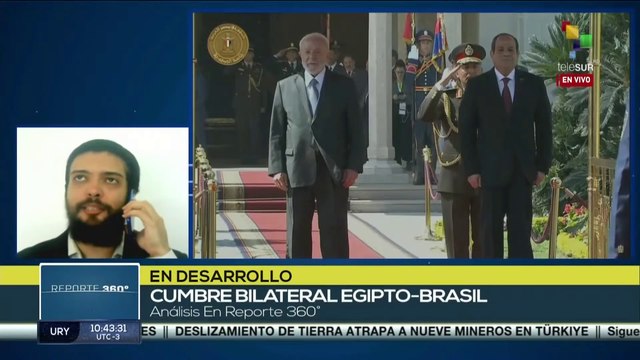 “La relaciones entre Egipto y Brasil es estratégica para el nuevo orden internacional”