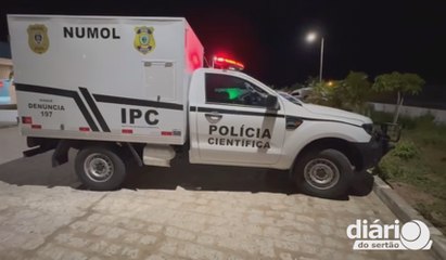 Menor de 17 anos é morto a tiros em São Bento enquanto conversava com amigos em frente à residência