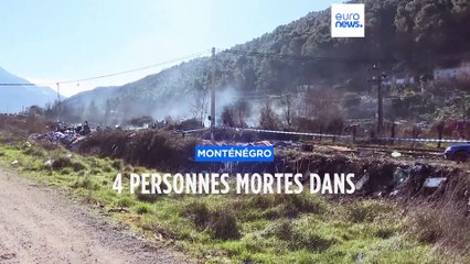 Monténégro : quatre personnes tuées dans l'incendie d'un campement rom
