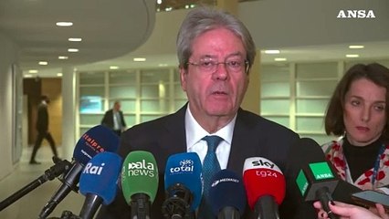 Previsioni economiche, Gentiloni: "Crescita bassa in Ue ma in Italia dati nella media"