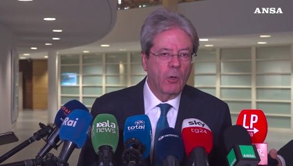 Inflazione, Gentiloni: "In Italia scende piu' rapidamente"