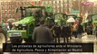 Protestas de agricultores ante el Ministerio de Agricultura, Pesca y Alimentación