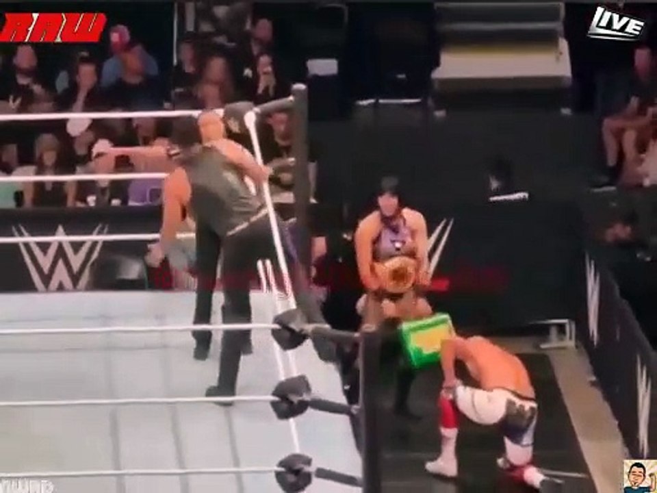 Rhea Ripley kicks the taste out of Cody Rhodes mouth for Damien Priest at WWE supershow