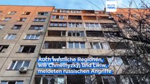 Heftige Luftangriffe auf die Ukraine – weite Teile des Landes melden russischen Beschuss