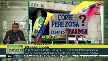 Presidente colombiano rechaza imposición de un interinato en la Fiscalía