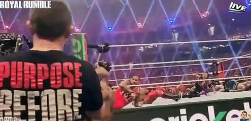 Karrion Kross AND AOP Attacks Bobby Lashley WWE Men’s WWE Royal Rumble (January 27 2024)