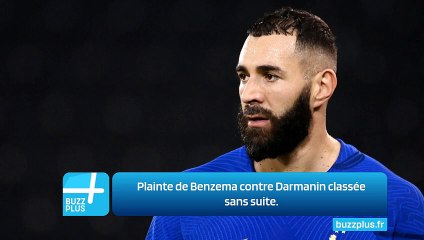 Plainte de Benzema contre Darmanin classée sans suite.
