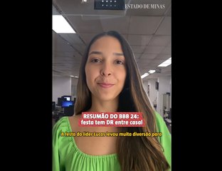 Resumão do BBB 24: festa tem DR entre casal - Dia 27