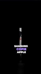 Samsung COPIE Apple ? 