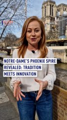 Notre-Dame's new spire revealed as tradition merges with innovation