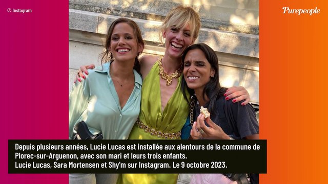 Lucie Lucas : Sa vie à la ferme dans une ville de 400 habitants, un lieu où elle a de nombreux colocataires