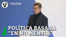 Feijóo reivindica en Galicia la política de 